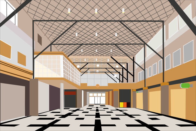 Mall in Color